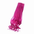 thumbnail image 1 of 25x100cm Dulce Bricolaje Peluca Rizada Cabello para Haciendo Suministros Rosado, 1 of 5