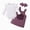 R001-Purple, variant on NOLDARES Baby Girl 1st Birthday Outfit Print Overall Dress Romper Skirt Set Headband 3Pcs Fall Clothes(Red,18-24 M)
