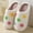 B, variant on WOYY Women's Winter Slippers Cozy Warm Scuff House Slippers Comfortable Home Indoor Shoes