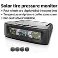 thumbnail image 2 of Car External Tire Pressure Sensors Solar Power TPMS Tire Pressure Monitoring System Tire Alarm Digital Display, 2 of 5