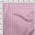 thumbnail image 2 of oneOone Georgette Viscose Fabric Check Kasuri Print Fabric BTY 42 Inch Wide, 2 of 4