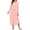 Light Pink, variant on Avidlove Nightgowns for Women Floral Long Sleeve Henley Sleepshirt Full Length Nightdress Sleepwear with Pockets S-3XL