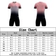 thumbnail image 3 of Uniformes de equipo de competición degradados elásticos verticales (rojo y negro L) FLhrweasw Para estrenar, 3 of 3