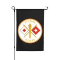 thumbnail image 1 of Bandera de jardín del Cuerpo de Señales del Ejército de EE. UU. de 30 x 45 cm, letrero exterior de doble cara, decoración de interiores de estilo rústico., 1 of 7