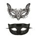 thumbnail image 4 of Kearding Máscara facial de mascarada de buena sensación de mano ABS 2 uds para eventos de graduación y fiesta máscaras de mascarada inodoras Kits de decoración para fiestas estilo 14, 4 of 6