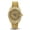 Rose Gold, variant on Moissanite VVS Skeleton Iced Out Baller Square Steel Watch