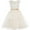 czb# Beige386, variant on CUZIBR Toddler Girls Formal Elegant Dresses Sleeveless Solid Color Traditional Lace Floral Embroidery Patchwork Ball Gowns High Waist Pleated Crewneck Tutu Dress Birthday Fashion Clothes,Beige,4