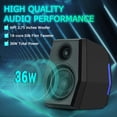 thumbnail image 2 of Altavoces para PC para juegos de computadora Sanyun SW209 36W Bluetooth 5.2, 2 of 7