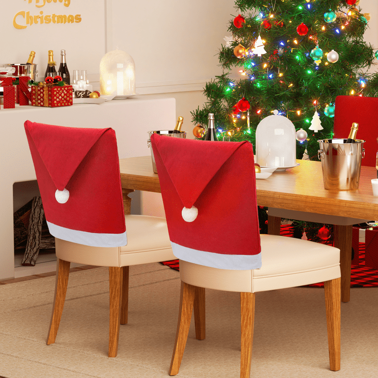 Walmart christmas chair online covers