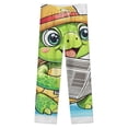 thumbnail image 4 of Turtle Reading Newspaper Winter Female Pants Flannel High Waist Women Pants Lady Warm Straight Leg Plush Trousers, 4 of 7