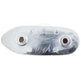 thumbnail image 3 of Chrome CNC Motorcycle Mirror Block Off Base Plates Suzuki GSXR 600 750 1000 Logo, 3 of 3