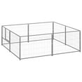 thumbnail image 1 of Dog Kennel Charmma Outdoor Dog Pen Silver 43.1 ft² Steel, 1 of 6