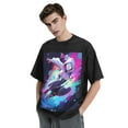 thumbnail image 4 of Spider-Man 230g Vintage Washed Drop Shoulder T-Shirt - Iron On, 4 of 7