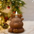 thumbnail image 4 of XWSHYW Decoraciones Navideñas Vela de Aromaterapia con Forma de Ciervo Navideño, Regalo para Decoración Del Hogar, Juego de Accesorios de Tiro, 4 of 6