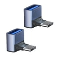 thumbnail image 1 of DQrwqpou Adaptador Cargador 10 Gbps OTG USB3.1 A Tipo C para (codo 2 Piezas), 1 of 9