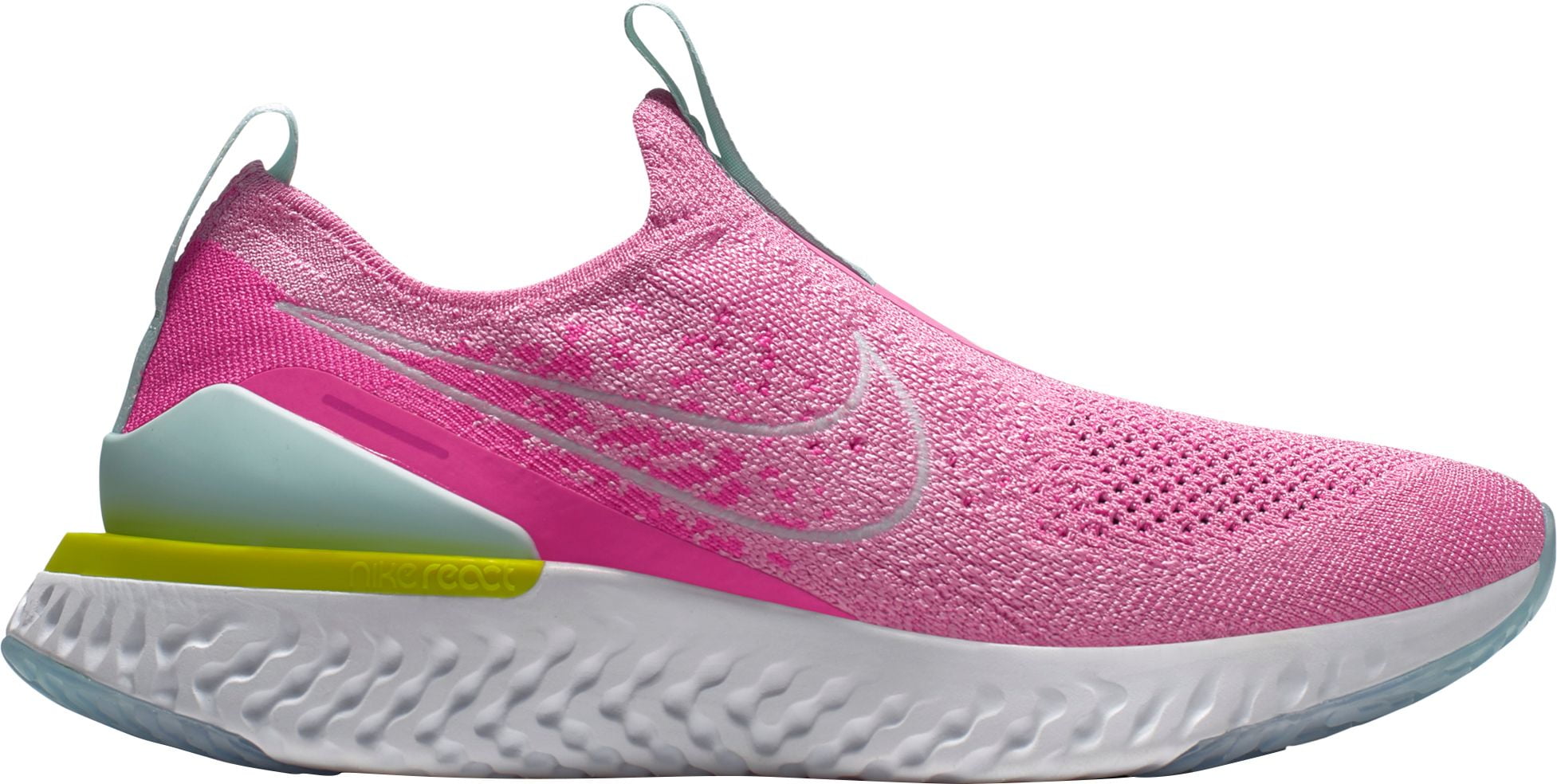nike women's epic phantom react flyknit running shoes