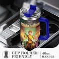 thumbnail image 4 of Le Chaudron Noir Grande Capacité Tasse de Voiture avec Imprimé Iconique, Est durable avec Isolation, 4 of 10