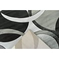 thumbnail image 4 of Premium Hand Carved Abstract Modern Rug Contemporary Colorful Thick Carpet Design 1062 (6'6"x6'6" Round,Grey), 4 of 9