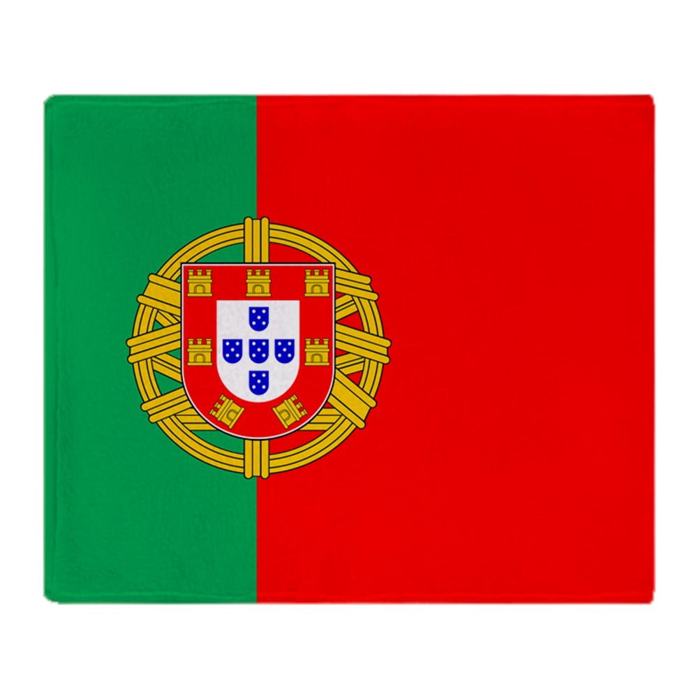 CafePress Portuguese, Flag Of Portugal Soft Fleece Throw Blanket
