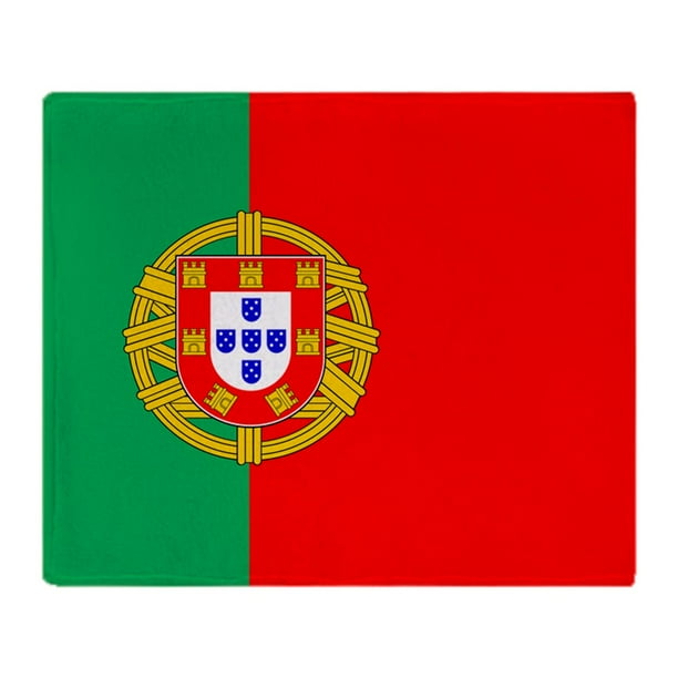 CafePress Portuguese, Flag Of Portugal Soft Fleece Throw Blanket