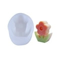 thumbnail image 1 of Flower Candle Molds Birthday Holiday Gift Diy Hand-Made Aromatherapy Maker For Making Soap, 1 of 9