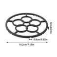 thumbnail image 4 of Wok Support Ring Stovetop Stand Non Wok Ring For Pot Coffee Pot Small Saucepan Reducer Ring Holder Trivets For Stove Camping Stove Egg Cooker Slow Cookers Cooker Cooker Hood Cooker Pots Cooker Set, 4 of 4