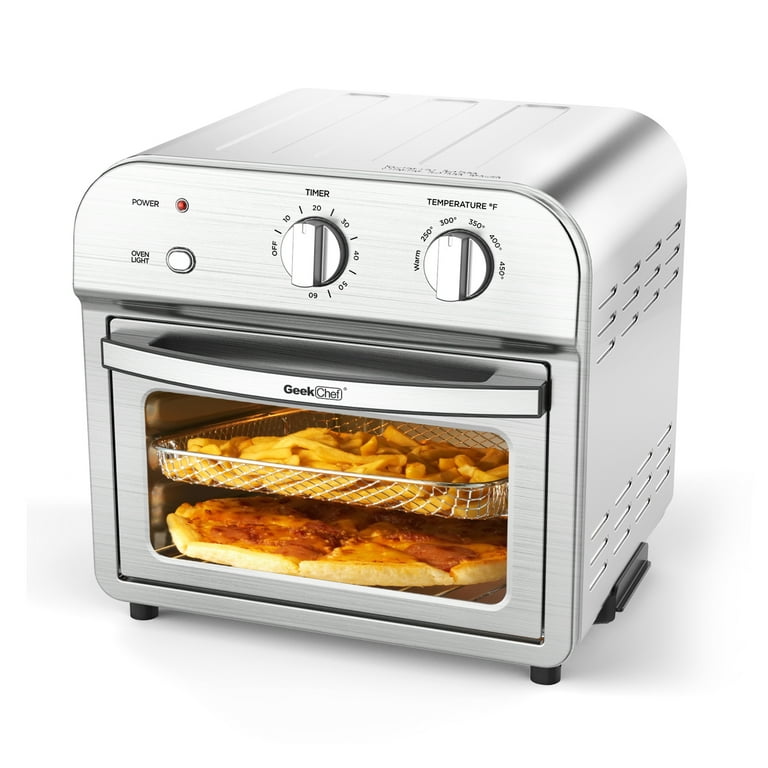 Geek Chef Air Fryer Toaster Oven Combo, 4 Slice Toaster Convection Air –  GeekChefKitchen