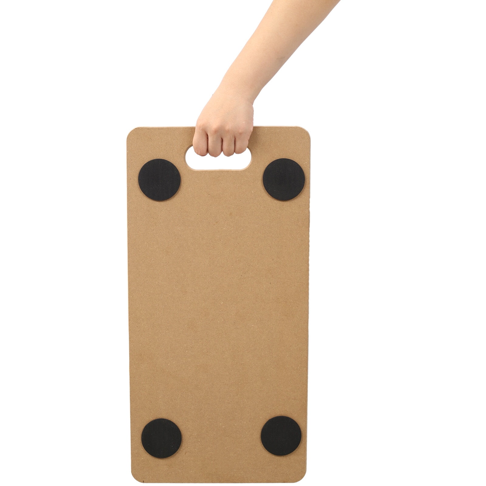 , Furniture Moving Dolly, Heavy Duty Wood Rolling Mover with Wheels for Piano Couch Fridge Heavy Items, Securely Holds 500 Lbs (2pcs 22.8" x11.2" Platform), Natural ,Mdf ,