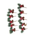 thumbnail image 4 of Christmas Picks, Fine Workmanship Christmas Decorations 10Pcs Pinecone  For Gift, 4 of 8