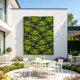 thumbnail image 4 of Panel de Cercado de Seto Artificial 60x40cm Pantalla de Privacidad de Hojas Falsas para Balcón Jardín Decoración Exterior, 4 of 6