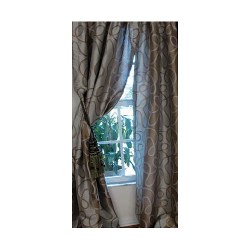 Manor Luxe 48 Inch By 96 Metro Rod, 48 Inch Curtains