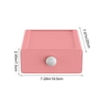 thumbnail image 3 of Vacemry Drawer-Style Desktop Storage Box, Plastic Office Desk Organizer With Multiple Drawers For Pens Pencils Paper Clips, Home Office Study Study Desk Stationery And Craft Supplies Organizer, 3 of 6