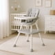 thumbnail image 2 of Silla Periquera de Bebe para Comer 2 en 1 Convertible en Silla y Mesa de Estructura Firme con Broches de Seguridad y Patas Antideslizantes Gris, 2 of 4