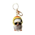 thumbnail image 1 of Cute Keychains Soft Furry Keychain Duckling Car Hanger Bag Charm Unique Key Decoration for Daily Use Accessories, 1 of 5