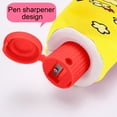 thumbnail image 3 of Toothpaste-Shaped Pencil Case, Cute Stationery Box with Built-in Sharpener, Large Capacity Storage Pencil Pouch for Office, Home, and Daily Use, 3 of 6
