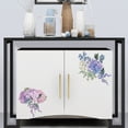 thumbnail image 4 of Adhesivo de pared de PVC Naiovety cubierta de inodoro con flores autoadhesivo, 4 of 6