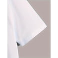 thumbnail image 3 of Camiseta informal de verano con estampado J para hombre, cuello redondo, manga corta, algodón (no transparente). Ideal para adultos, hombres, mujeres, adolescentes, jóvenes y para el tiempo libre., 3 of 5
