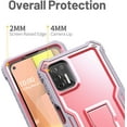 thumbnail image 2 of FITO For Moto G Stylus 2021 Case, Phone Case with Screen Protector and Kickstand (Pink), 2 of 6