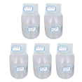 thumbnail image 4 of Almacenamiento de botellas de laboratorio, 5 uds., botella de laboratorio de 250ml, contenedor químico de vidrio de borosilicato de boca ancha transparente para experimentos, 4 of 14