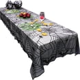 thumbnail image 3 of Kabnic Table Decorations for Party Halloween Lace Decoration Tablecloth Table Runner Spider Cloth 95.9 Inch, 3 of 5