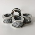 thumbnail image 2 of servilleteros de cristal, servilleteros llenos de diamantes rotos, servilleteros de papel, 2 of 5