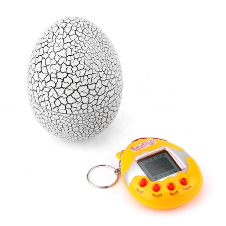 Children Baby Electronic Toys Crack Eggshell Virtual Digital Pet Handheld Game Machine, Electronic Pet Game,Digital (Best Handheld Games For Toddlers)