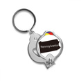 thumbnail image 1 of Pennsylvania USA Map Outline Nail Clippers Sharp Fingernail Stainless Steel Cutter, 1 of 3