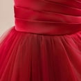 thumbnail image 6 of Rhuody Girls Dresses Paghetti Strap Fluffy Tulle Flower Girl Dress Solid Color Colors Kids Wedding Formal Gown Charm Playsuit, 6 of 9