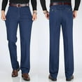 thumbnail image 5 of Men's Fit Stretch Dad Jeans, - Men's Classic Straight Fit Stretch Jeans,Jeans for Men, 5 of 7