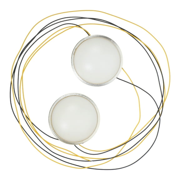 Masteelf 2pcs Dollhouse Miniature Ceiling Lamps Modern Round LED Lights for DIY Dollhouse Light Fixtures and Model Building Supplies