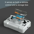 thumbnail image 4 of HUISZJ Drone Mini Drone Toy with LED & Propeller Protection Remote Control Foldable Quadcopter Toy Drone for Beginner-Friendly Flyer (Blue, 4 of 8