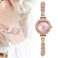thumbnail image 2 of HBFAGFB Montre pour Femme Bracelet Mince en Strass Ajustable Accessoires de Mode Tenue Quotidienne C, 2 of 3
