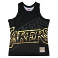 thumbnail image 2 of Men's Mitchell & Ness  Black Los Angeles Lakers Big Face 4.0 Fashion Tank Top, 2 of 3