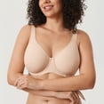 thumbnail image 5 of DELIMIRA Women's Inbarely Plus Full Coverage Bra Plus Size Underwire Unlined Seamless Bras, 5 of 5